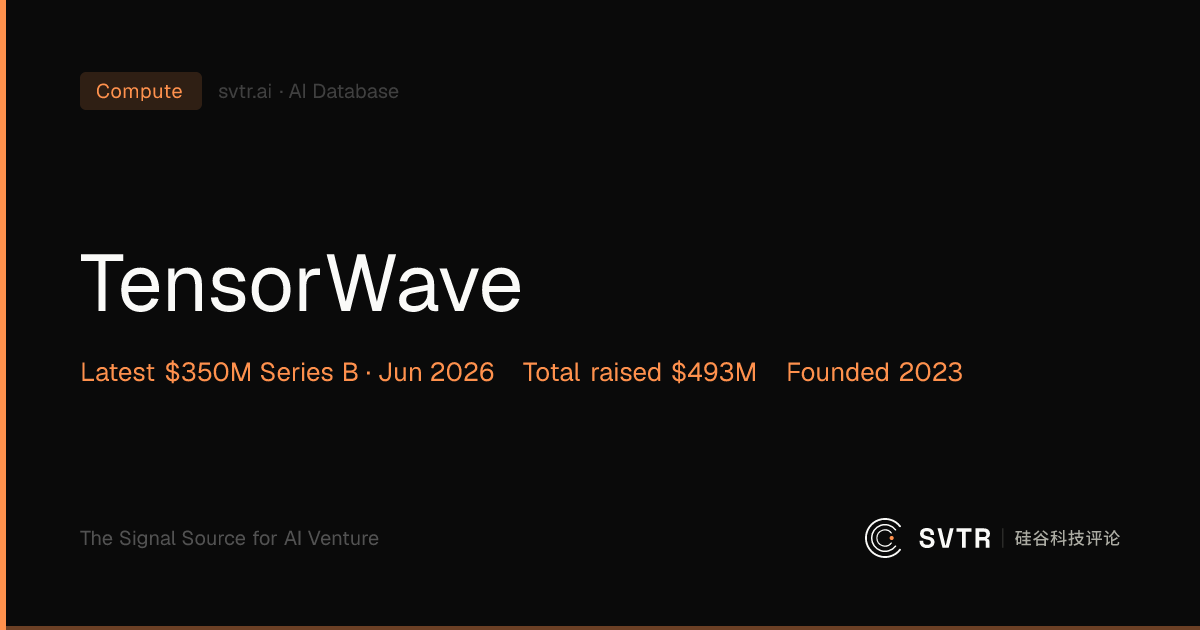 TensorWave · SVTR